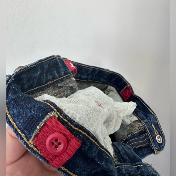 Levi's Boy’s Dark Blue 511 Denim Skinny Jeans  - 7x regular - Picture 7 of 7